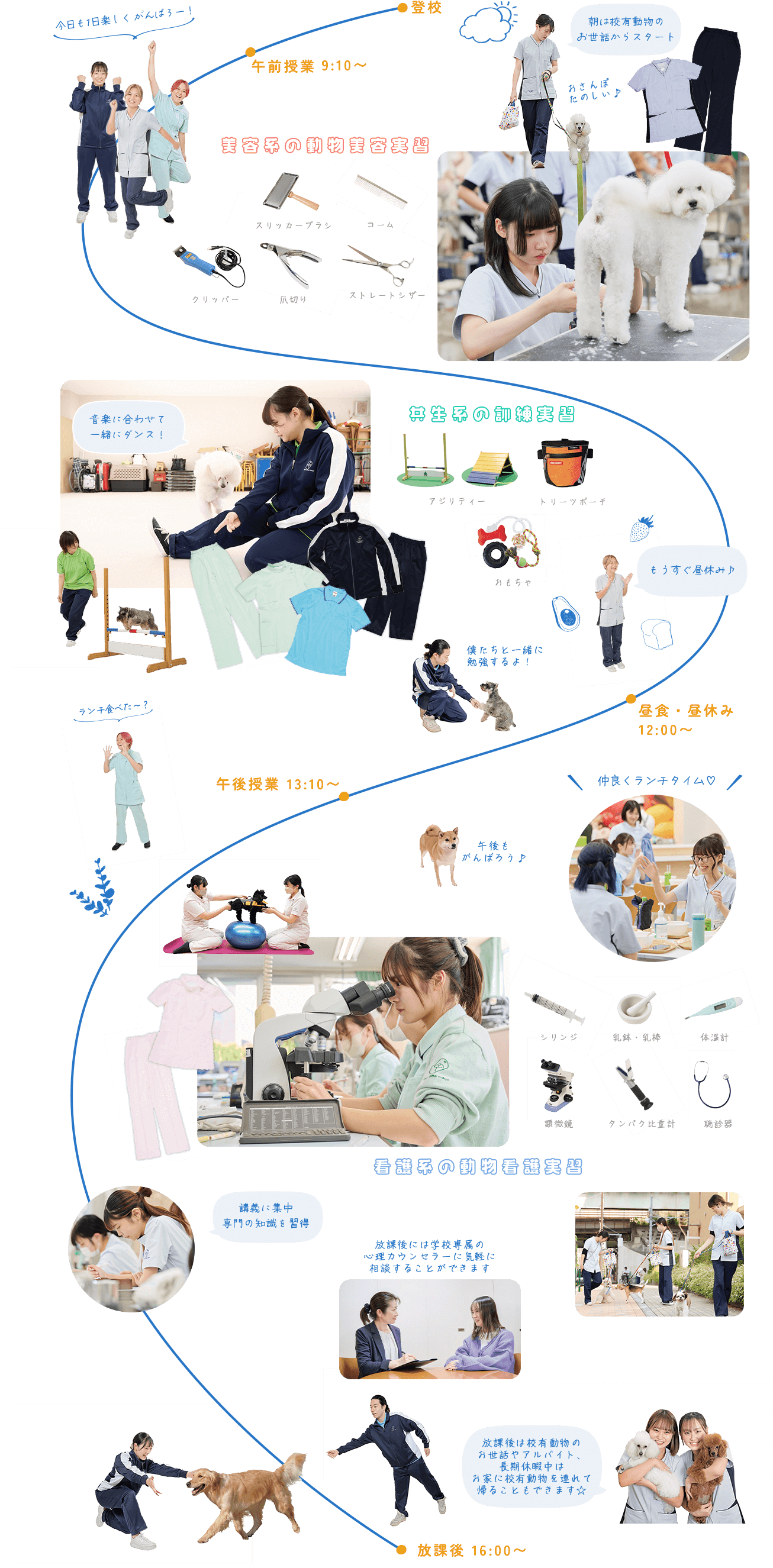 学生の1日 -STUDENT LIFE-